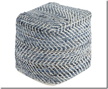 blue jean ottoman blue jean ottoman