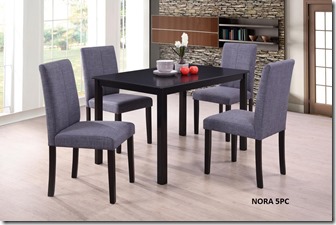 COM2 NORA (CB3248) 5 pc (Espresso)